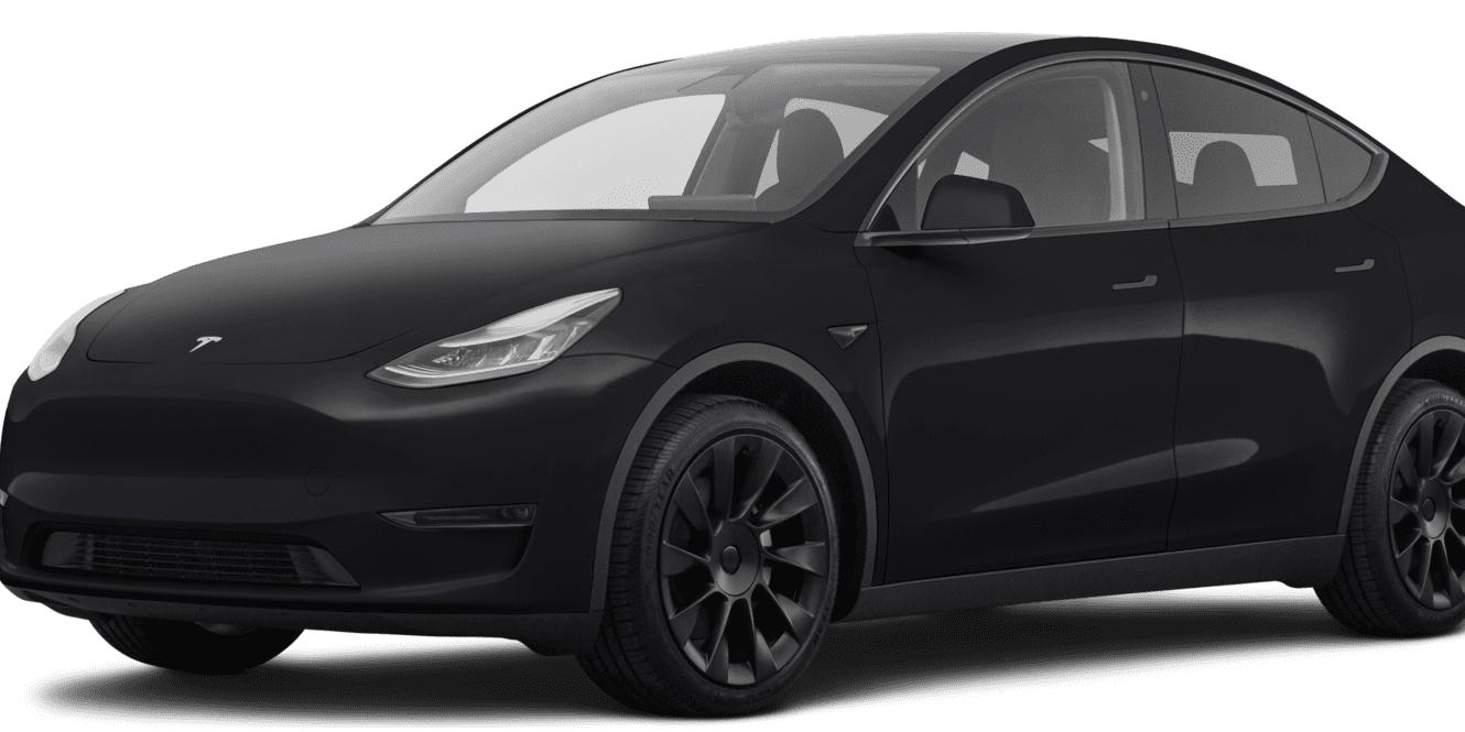 TESLA MODEL Y 2021 5YJYGDEE5MF108387 image